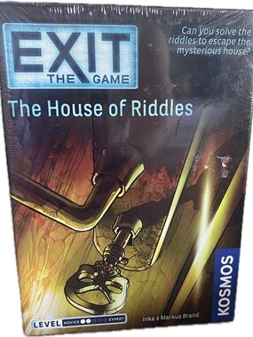 EXIT: The Game — The House of Riddles (Kosmos) New in Shrinkwrap